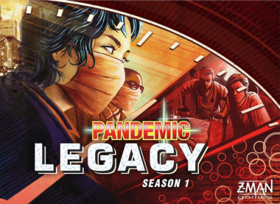 Pandemic Legacy Season 1 Box (Red) Board Game