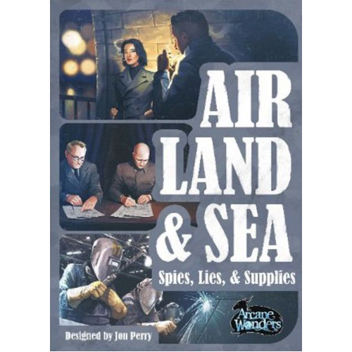 Air Land And Sea Card Game: Spies Lies And Supplies
