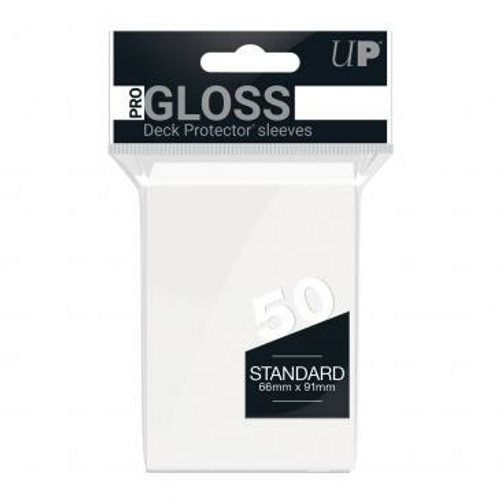 Ultra Pro - Standard Card Sleeves 50pk - White (12 Count CDU) (ULTRA PRO)