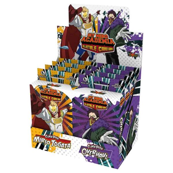 My Hero Academia CCG Series 5: Clash Deck Mirio and Overhaul (CCG, TCG, Card Game)