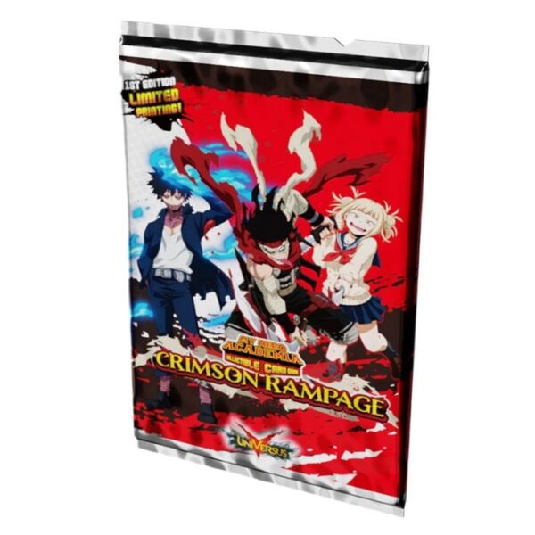 My Hero Academia CCG - Series 2 - Crimson Rampage Booster Pack