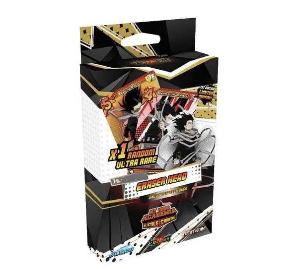 Eraser Head Deluxe Starter Set - My Hero Academia CCG Series 3 card game
