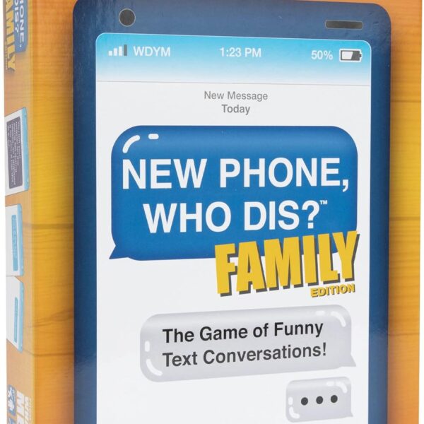 New Phone, Who Dis? Family Edition Party Game (Card / Board Game)