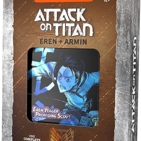 Attack on Titan: Battle for Humanity Challenger Series Universus - Eren & Armin - 2 Ready to Play Character Decks