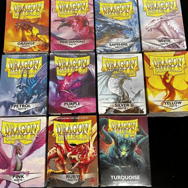 Dragon Shield Classic 100 Deck Protector Sleeves Standard Card Size 63 x 88mm