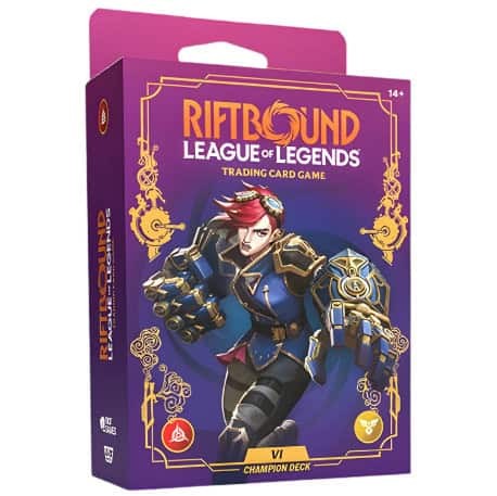 Riftbound: League of Legends TCG - Set 3: Unleashed Champion Deck - Vi
